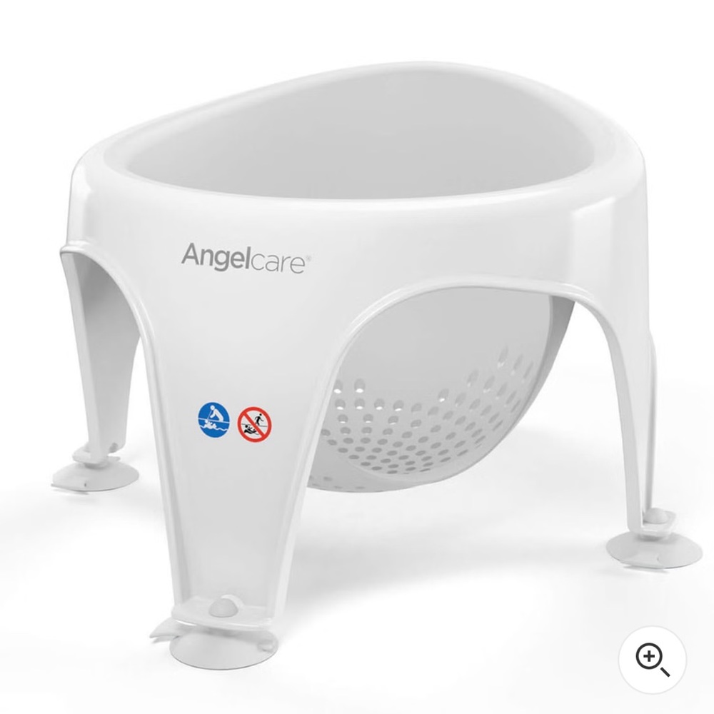Angelcare Soft Touch Bath Seat - Grey